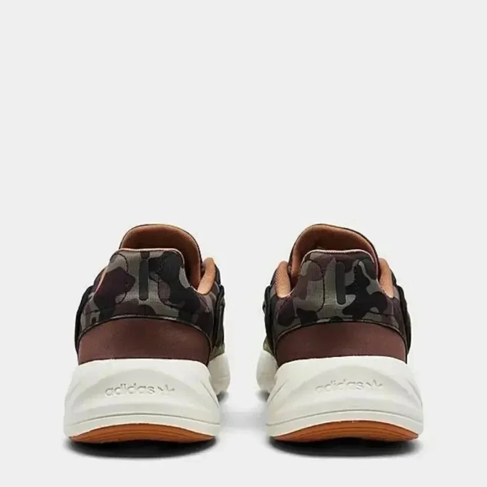 ADIDAS ORIGINALS Ozelia‎ Men's Sneakers Olive Strara Mesa  Black